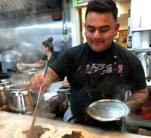 Chef Jonathan Zaragoza from Birrieria Zaragoza