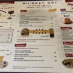 Whiskey Dry Menu Louisville, KY