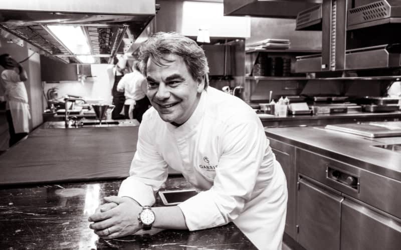Chef Gabriel Kreuther making customers happy