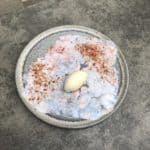 Poached Shrimp - Cocktail Powder - Celery Root Sorbet