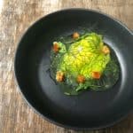 Smoked fish pâté - Green Tomato - Cornbread - Fennel - Cultured Cream - Fermented Chili