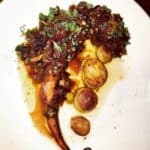 Octopus Dish at Toro NYC