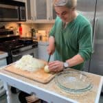 Gabriel Kreuther cooking at home