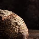 Close up sourdough bread @markmanephotography