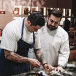 Coaching at Garrison restaurant with Chef Andre Natera