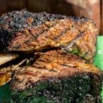 Chef Brian Duffy playing with BBQ at Ardmore restaurant