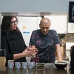 Chef Fatima Ali on the set of Her Name is Chef