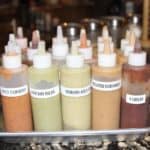 Salsas at M Cantina