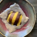 Raviolo truffle bubbles by Joe Sasto